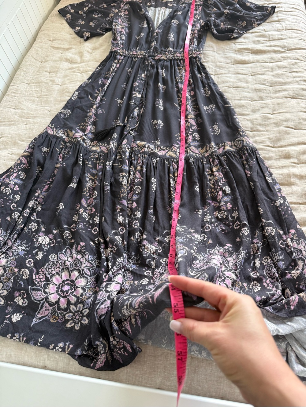 Spell And The Gypsy Collective Rebel Spirit Gown Maxi Dress Size Small - Picture 11 of 13